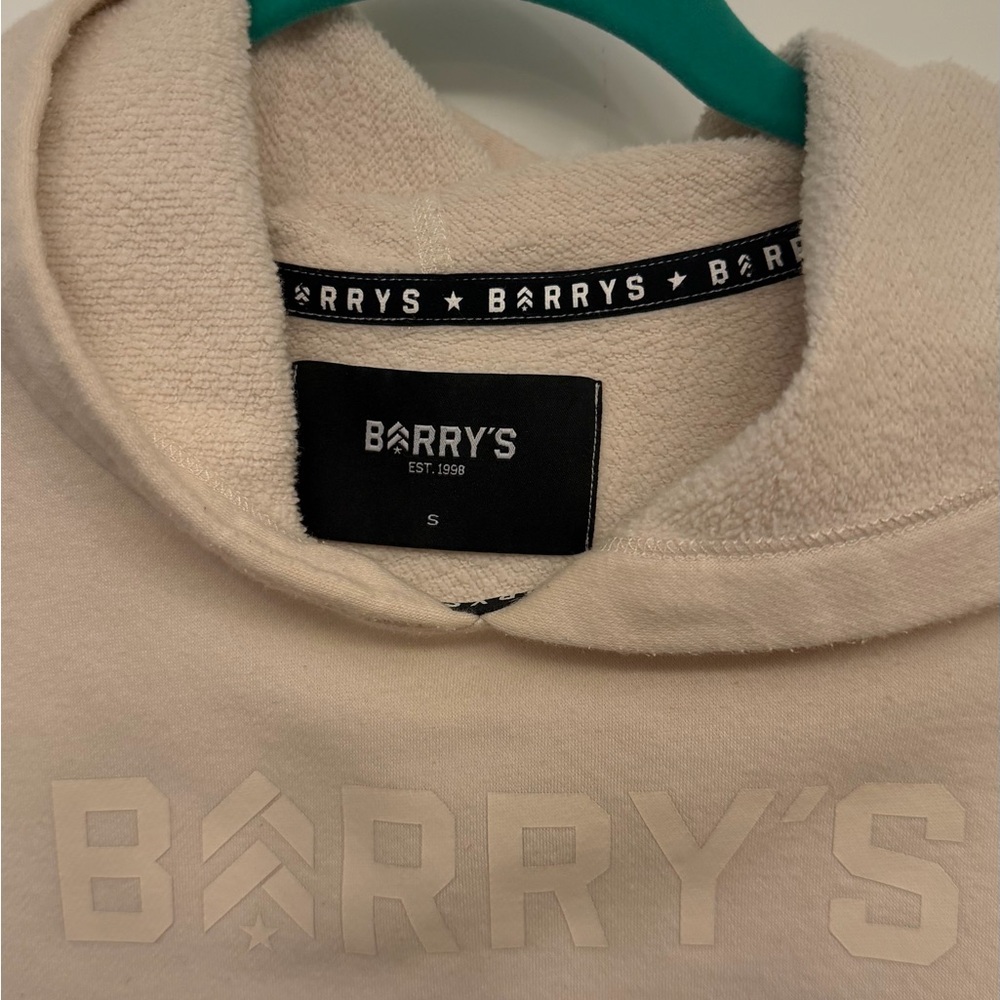 Barry's Beige Logo Hoodie in Small - Picture 2 of 3
